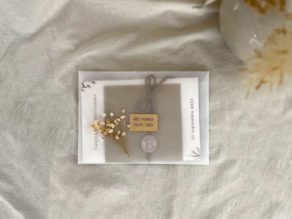 Faire-parts de mariage originaux