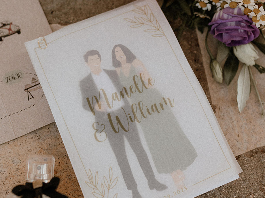 faire-part de mariage personnalisé