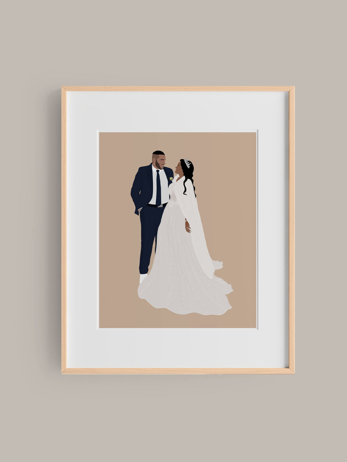 portrait mariage, cadeau de mariage