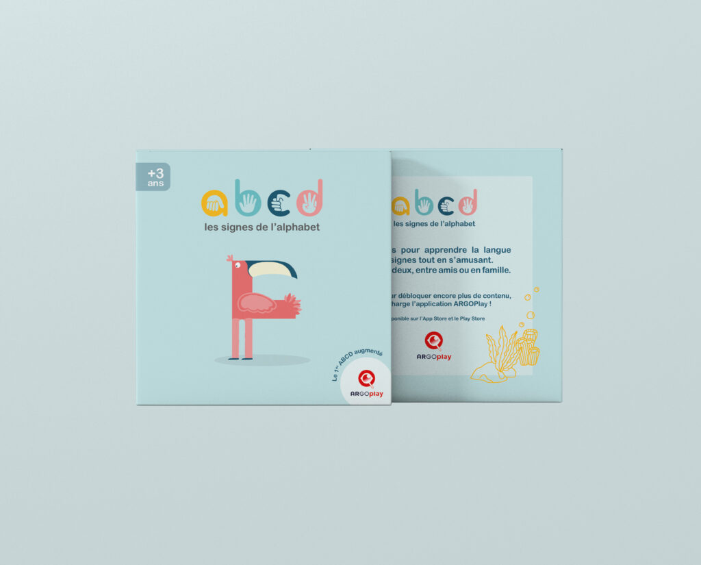 Édition d'un jeu de société éducatif pour apprendre la langue des signes aux enfants